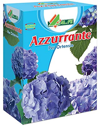 Bleu clair .Fe pour hortensias. Bleu intense et vivant pour tous les hortensias. 800 g
