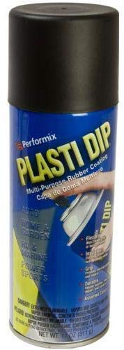 4 x Performix PLASTI DIP ® Original aus USA Flüssiggummi Sprühfolie Spray Felgenfolie Gummifolie Gummi schwarz matt / black 325 ml (1 Liter = 46,14 Euro) / Wassertransferdruck Lackierzubehör Water transfer printing Hydrographics WTD