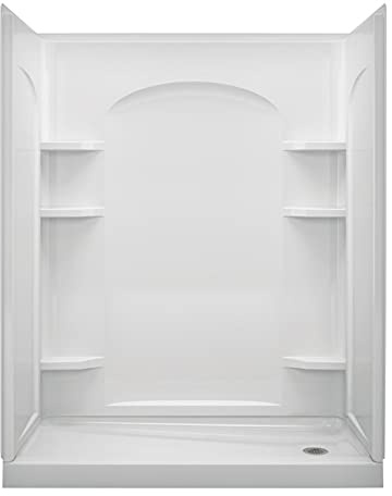 Kohler 72232100-0 Ensemble Vikrell 60-in X 72-1/2-In Shower Back Panel, White