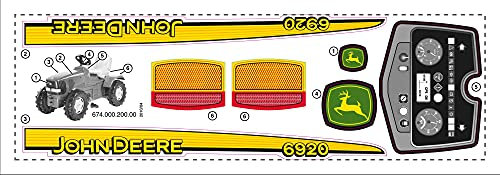 Aufklebersatz für John Deere 6920