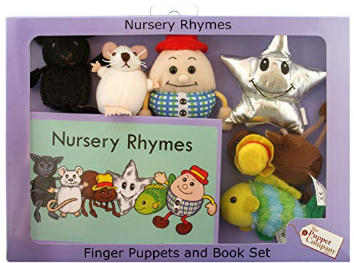 The Puppet Company - Traditional Story Sets - Nursery Rhyme Finger Puppets Set for Toddlers & Kids, Nursery Rhyme Toys for Small Hands, 14 x 20 cm