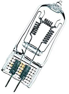 Osram 64575 1000W GX6.35 B halogen bulb - Osram 64575, 1000 W, GX6.35, 15 h, T3, 33000 lm, 3400 K