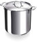 Bekaline 12063244 Chef Traiteur + Couvercle en acier inoxydable 24 cm, Argenté