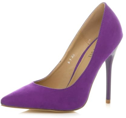 AJVANI high Heel Pointed Court smart Party Work Shoes Pumps Size 8 41
