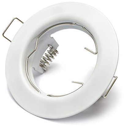 'Cadre à encastrer Spot encastrable 863 SD avec douille GU10 Blanc