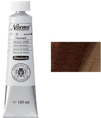 Schmincke – Norma® Professional - feinste Künstler-Ölfarben, Umbra natur - 120 ml