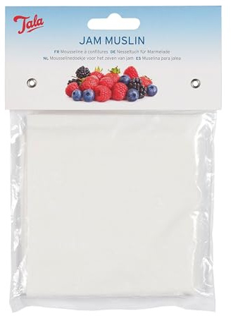 Tala Jam Muslin Cloths for effective straining and washing Fruits, Made with Natural Cotton and can be used as a Cheese Cloths
