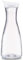 Zeller 19705 Glaskaraffe, 900 ml, sort., 4-tlg. Set, ca. Ø 10 x 26,5 cm