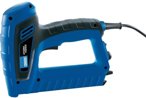 Draper 15636 Electric Stapler/Nailer, 230V, 1cm x 1cm x 1cm, Blue