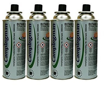 Campingas Gas Kartuschen 4 Stück Gasherdflaschen Outdoor Kartuschen Butangas Gaskartuschen