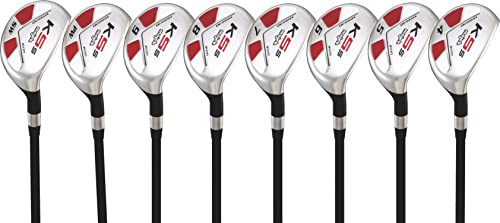 Senior Ladies Majek Golf Clubs All True Hybrid Set 55+ Years Women's Right Hand Lady Complete Set which Includes: #4, 5, 6, 7, 8, 9, PW + SW Lady Flex Right Handed New Utility Club