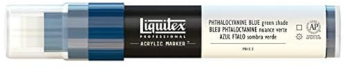 Liquitex Professional Paint Marker with 8-15 mm Wide Nib - Phthalocyanine Blue Green Shade