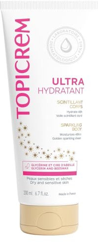Topicrem ultra-hydratant scintillant corps 200ml