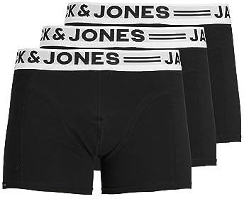 JACK & JONES herr Sense Trunks 3-Pack Boxershorts (3-pack)