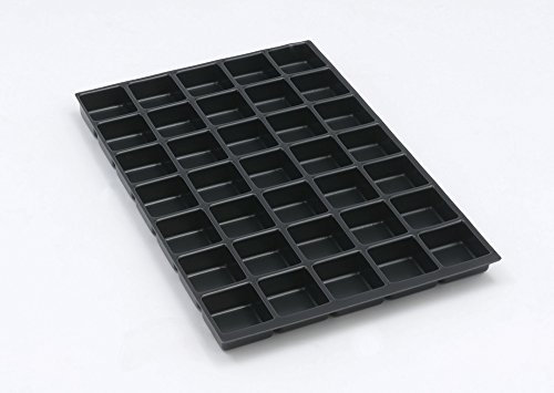BISLEY MultiDrawer-Inserto, 35 Scomparti, per Tutti i cassetti DIN A4, Metallo, 800 plastica, 36.5 x 23.7 x 5 cm
