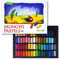 Mungyo Non Toxic Square Chalk, Soft Pastel, 64 Pack, Assorted Colors (B441R078-7003A)