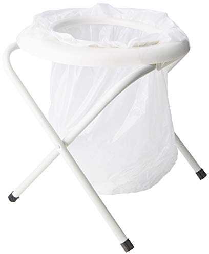 Highlander Campingtoilette Portable Toilet, Weiß, NA, FUR004