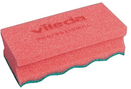 VILEDA PURACTIVE SCOURER PK10 RED