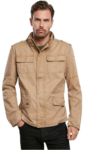 Brandit Britannia Winter Jacket Hombre Chaqueta de Invierno Camuflaje oscuro