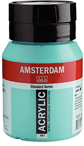 Amsterdam Standard Series Acrylfarbe Flasche 500 ml Türkisgrün 661 (17726612)