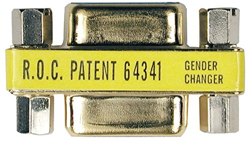 Tripp Lite Compact Gold Gender Changer - Serial Gender Changer - Db-9 (M) - Db-9 (M)