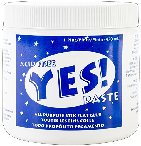 Yes! Paste Non-Toxic Water Based Glue, 19 Ounce Jar