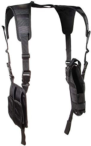 UTG Schulterholster Vertikal, Schwarz,