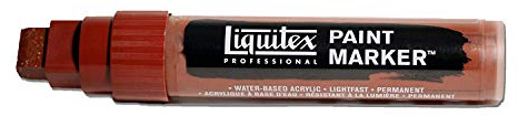Liquitex Professional Wide Paint Marker, Burnt Sienna
