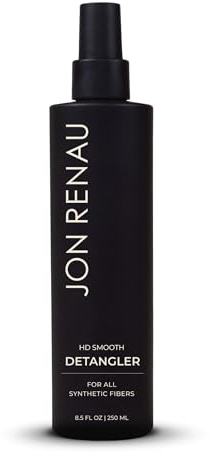 Jon Renau HD Smooth Detangler – Wig Detangler Spray for Synthetic Wigs & Hair, Travel-Size, 8.5 Ounces