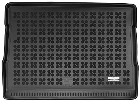 AZUGA Premium Gummi Kofferraumwanne Kofferraummatte rutschhemmend passend für Ford Tourneo Courier ab 2014-6/2023 (5-Sitzer) – wasserdicht, hoher Rand AZ12000255