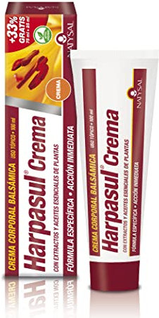 HARPASUL® CREMA 75+25 ml | Fórmula específica | Con extractos de Harpagofito y Árnica | Crema de Masaje | Hecho en España | Natysal