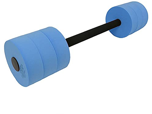 CanDo Aquatic Swim Bars and Dumbbells for Learning to Swim, Hydrotherapy, Swimming, Water Aerobics, Rehab, Swim Lessons, Pool Fitness