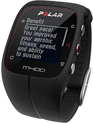 Polar M400 Cardiofrequenzimetro con GPS Integrato, Nero