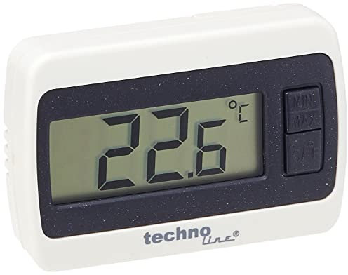 techno line WS 7002 Stazione Meteo, Bianco/Grigio