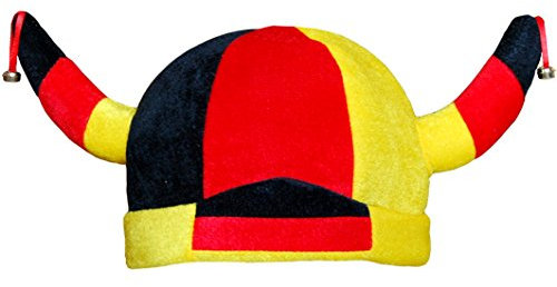 thb Richter Deutschland Fanhut Wikingerhut Fanartikel Fußball WM EM Hut Hüte Fanclub Germany Karneval