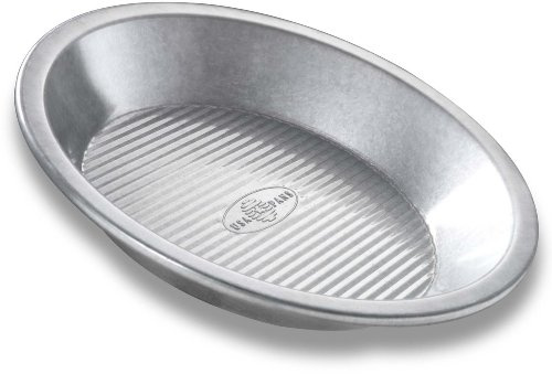 USA Pan Bakeware Aluminized Steel Pie Pan, 9-Inch