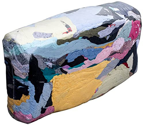 Chiffons en coton 25 kg pour atelier sac de chiffons lingettes nettoyage