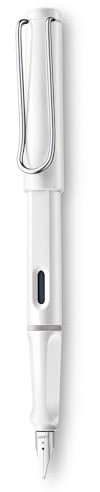 LAMY Safari Fountain Pen White Ex-Fine (L19WEEF) by Lamy