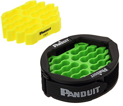 Panduit CBOT24K cable clamp - cable clamps (Black, Green, Yellow)