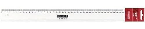 Brunnen 104977040 (polystyrenlinjal 40 cm transparent, 10)