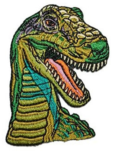 Mono-Quick GmbH Applikationen - Kids and Hits - aufbügelbar Tyrannosaurus Rex ca. 3,5x7,0 cm farbig 1 St