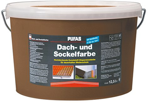 PUFAS Dach- und Sockelfarbe sandstein 12,5 Liter