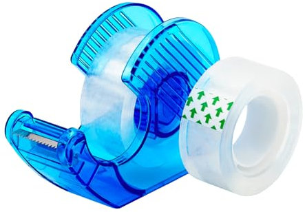 TSI Klebefilmabroller mit 2 Klebebandrollen (19mm x 25m), Art.Nr. 43198