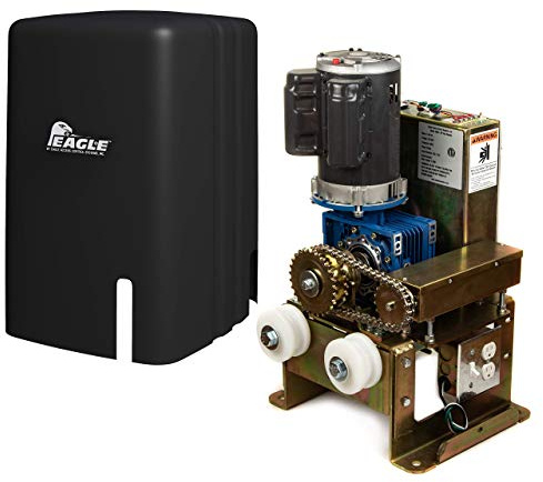 Eagle-2000-FR-1HP Slide Gate Opener 45' & 2000 lbs Gate Capacity Free 2 Remotes, Receiver and EG111 Monitored Photo Eye Included