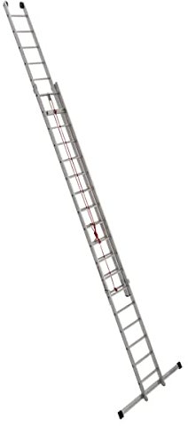 Euroline Alu-Seilzugleiter 2-teilig Nr. 312-2 x 18