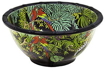 Les Jardins de la Comtesse - Cuenco de melamina pura - Selva - Ø 15 cm - Servicio de mesa - Colección de vajilla cuasi irrompible MelARTmine