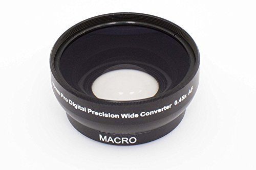 Convertidor de Rosca de la Lente Gran Angular de 46mm, Factor 0,45x para cámara Olympus 25 mm F1.8 (ES-M2518), Olympus 60 mm 2.8 Macro ED (EM-M6028).