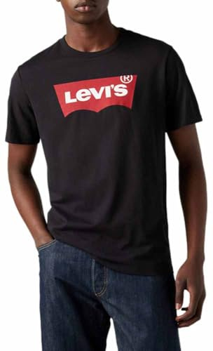 Levi's Graphic Set-in Neck, T-Shirt Uomo, Nero (Hm Bla), L
