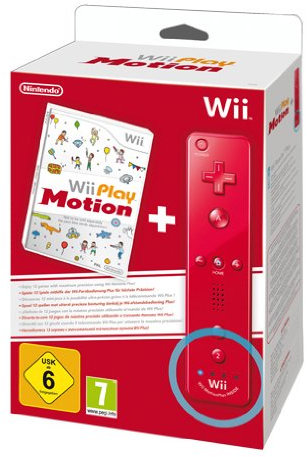 Wii Play: Motion (inkl. Wii Plus Remote in Rot)
