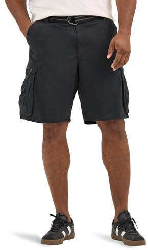 Lee Wyoming Cargo shorts med herrbälte, svart, 50 (US taille)